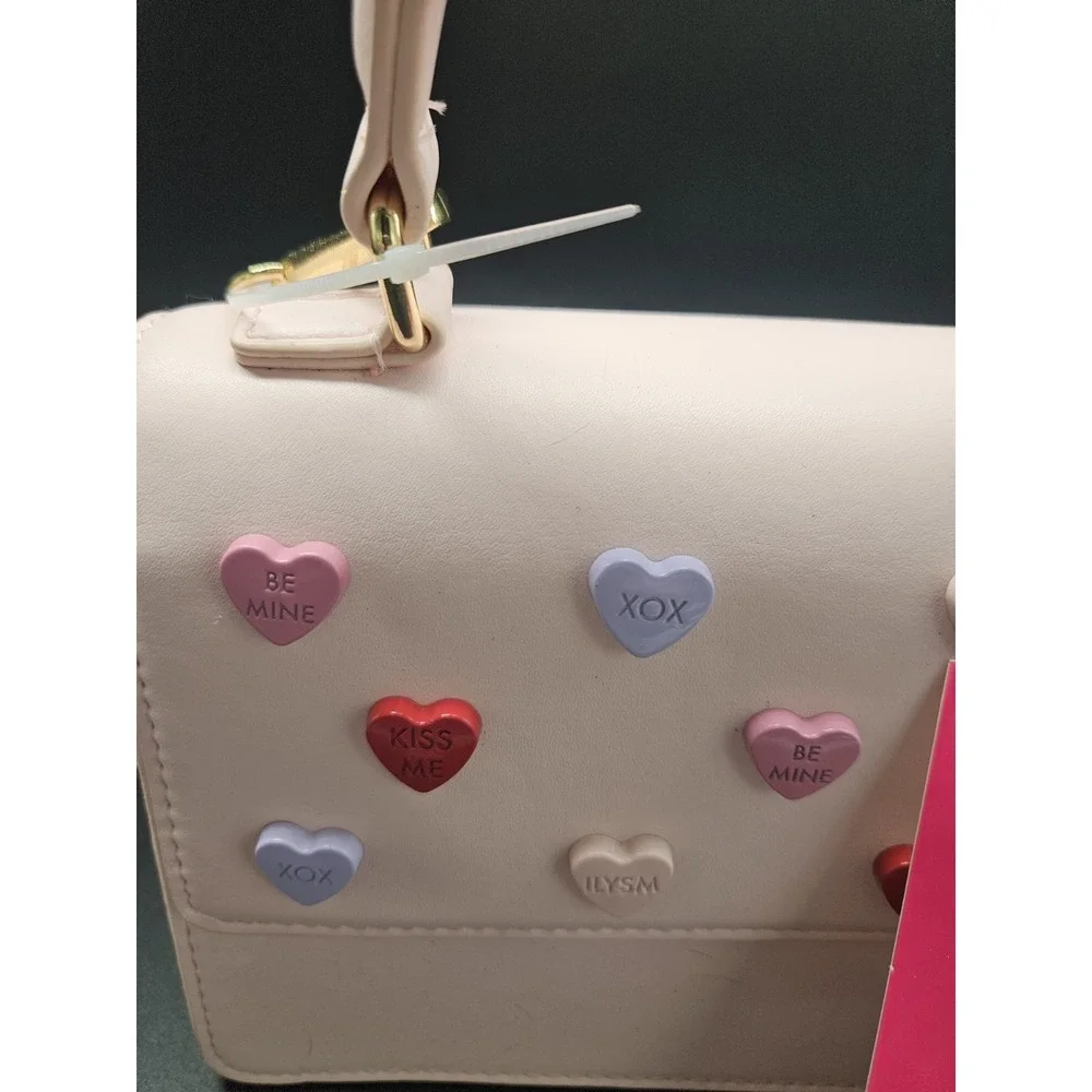 betsy johnson Valentine's Day Conversation Heart Bag